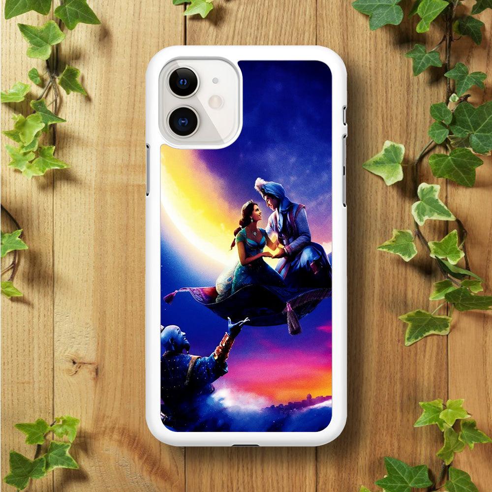 Aladdin Art iPhone 11 Case-Rubber / White (2D Case)-Xtracase