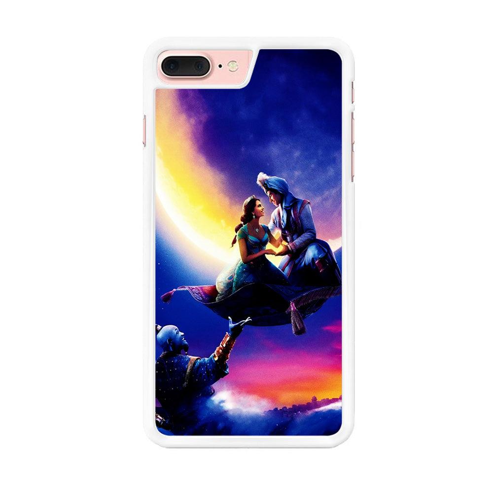 Aladdin Art iPhone 8 Plus Case-Rubber / White (2D Case)-Xtracase