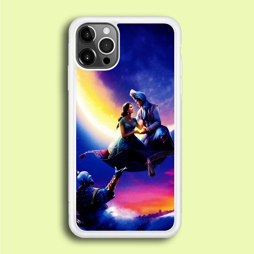Aladdin Art iPhone 12 Pro Case-Rubber / White (2D Case)-Xtracase