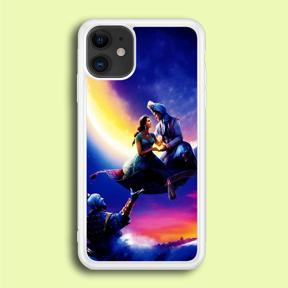 Aladdin Art iPhone 12 Case-Rubber / White (2D Case)-Xtracase