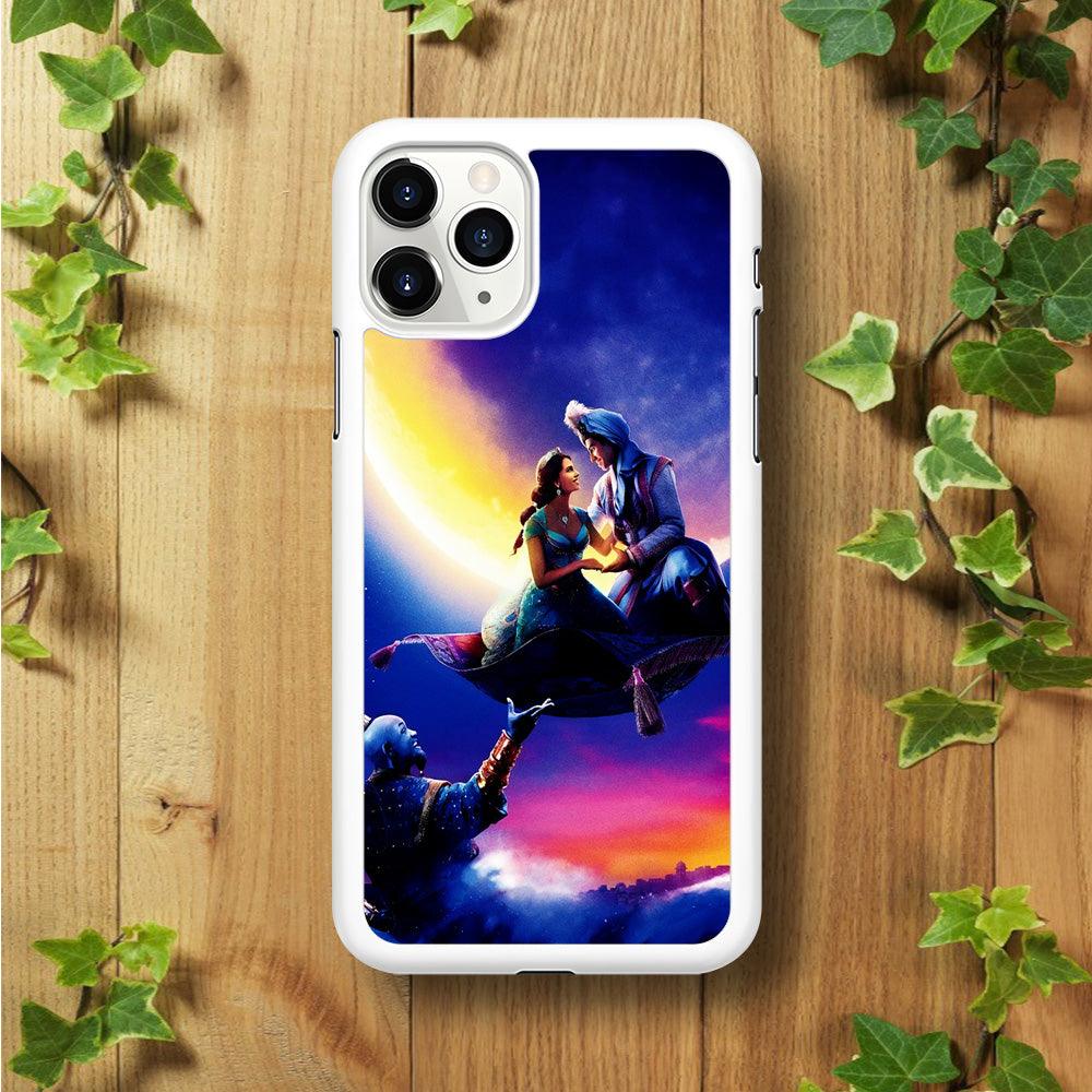 Aladdin Art iPhone 11 Pro Case-Rubber / White (2D Case)-Xtracase