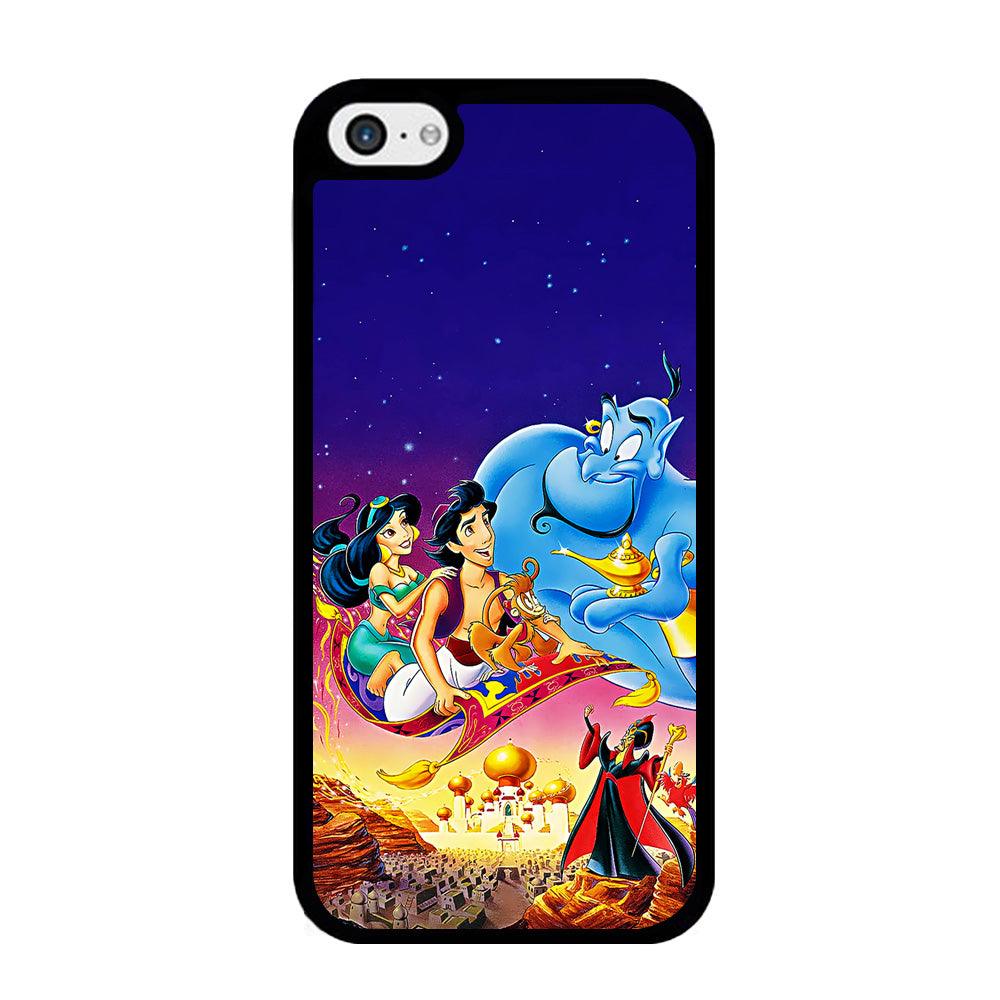 Aladdin Poster iPhone 5 | 5s Case-Rubber / Black (2D Case)-Xtracase