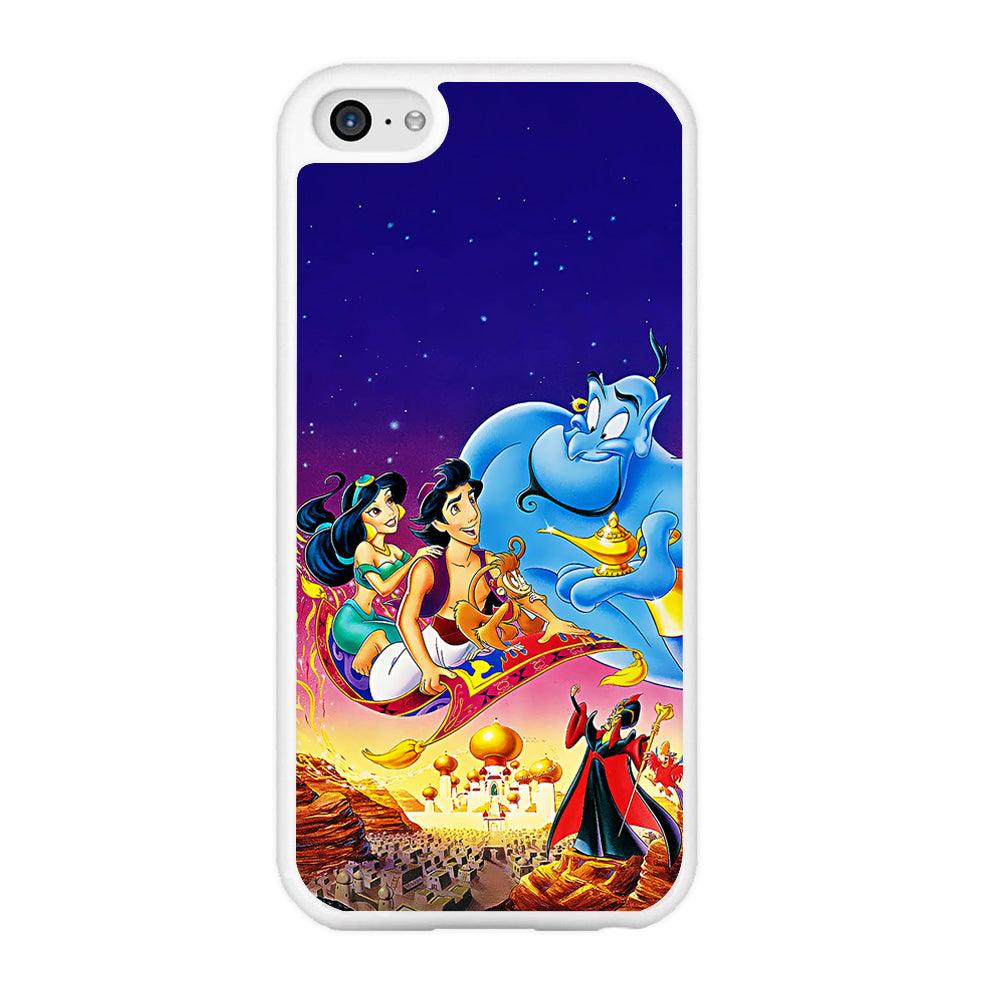Aladdin Poster iPhone 5 | 5s Case-Rubber / White (2D Case)-Xtracase