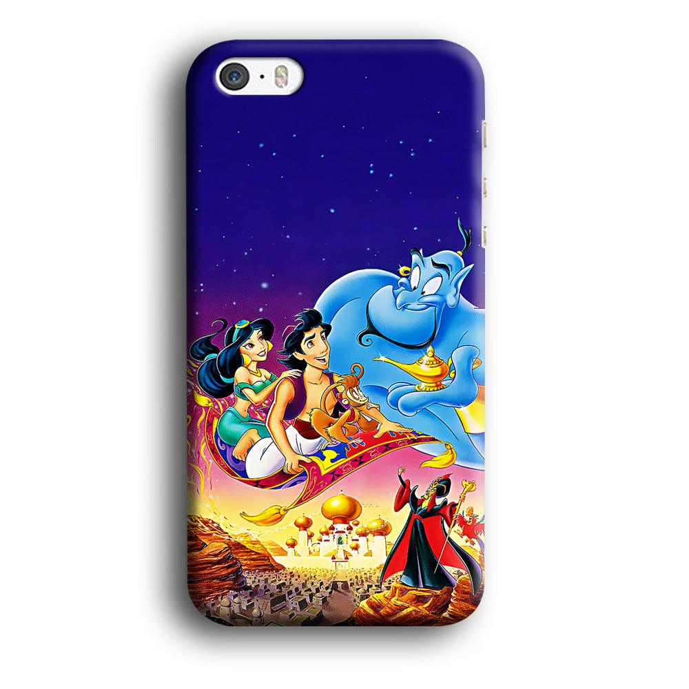 Aladdin Poster iPhone 5 | 5s Case-Plastic / Full Wrap (3D Case)-Xtracase