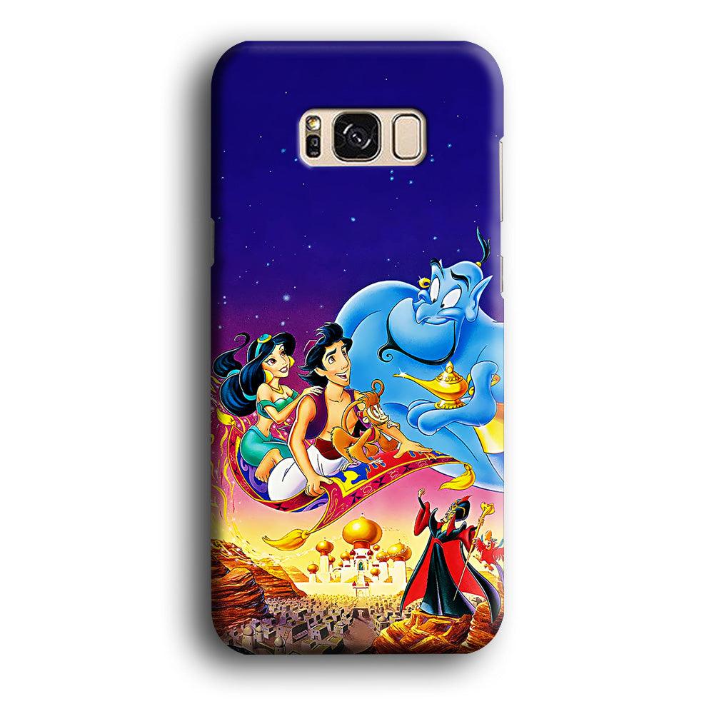 Aladdin Poster Samsung Galaxy S8 Case-Plastic / Full Wrap (3D Case)-Xtracase