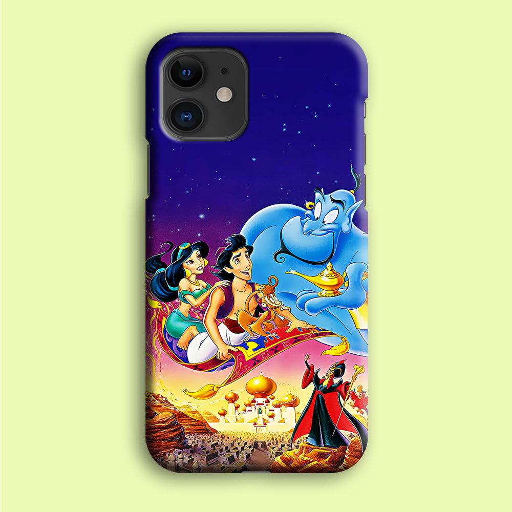 Aladdin Poster iPhone 12 Case-Plastic / Full Wrap (3D Case)-Xtracase