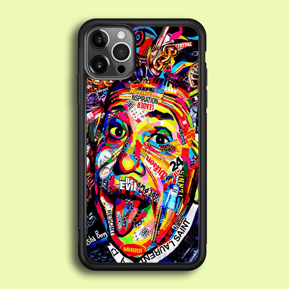 Albert Einstein Art iPhone 12 Pro Case-Xtracase