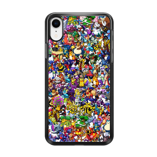 All Pokemon characters iPhone XR Case