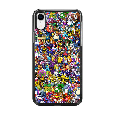All Pokemon characters iPhone XR Case