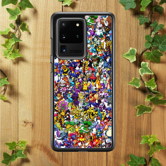 All Pokemon characters Samsung Galaxy S20 Ultra Case