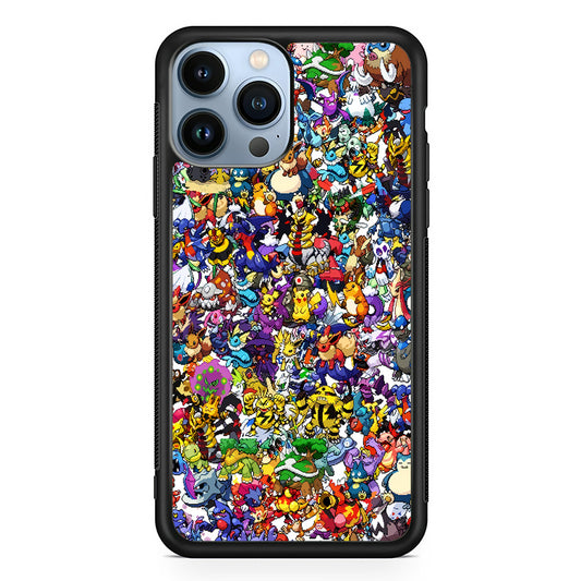 All Pokemon characters iPhone 13 Pro Max Case