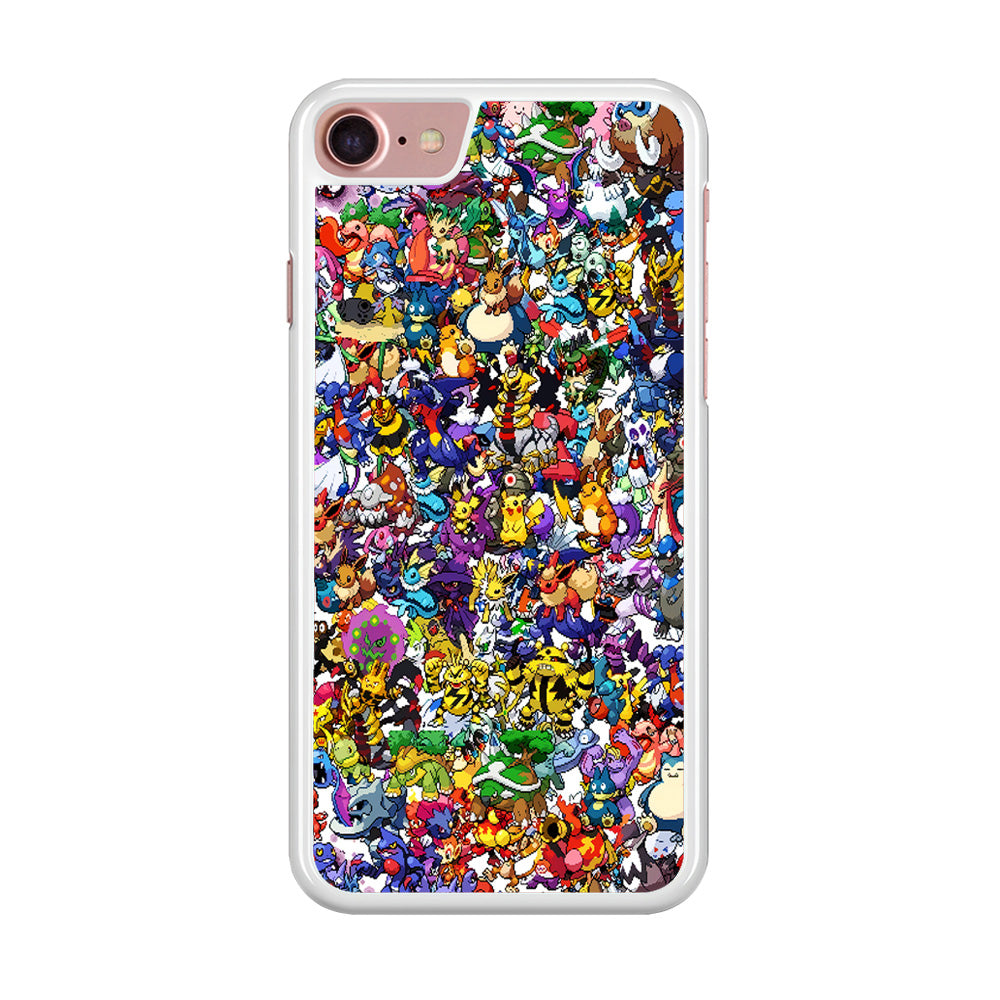 All Pokemon characters iPhone SE 2020 Case