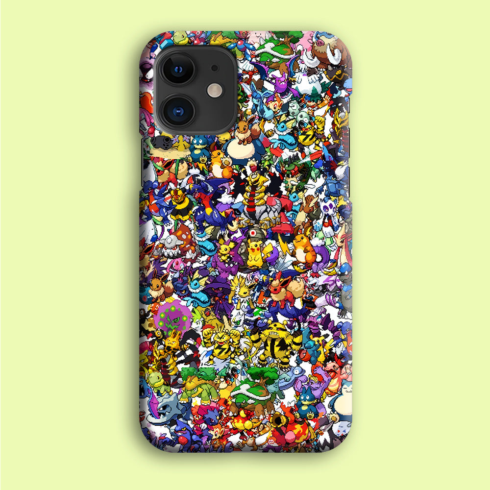 All Pokemon characters iPhone 12 Case
