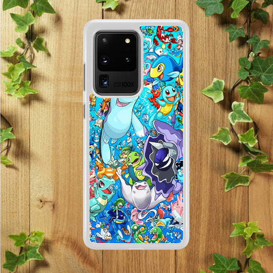 All Water Pokemon Samsung Galaxy S20 Ultra Case