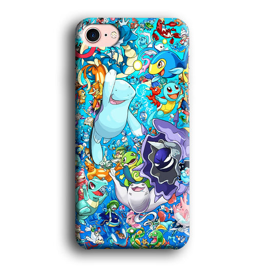All Water Pokemon iPhone SE 2020 Case