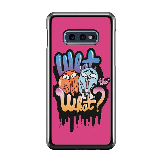 Amazing World of Gumball Samsung Galaxy S10E Case-Plastic / Full Wrap (3D Case)-Xtracase