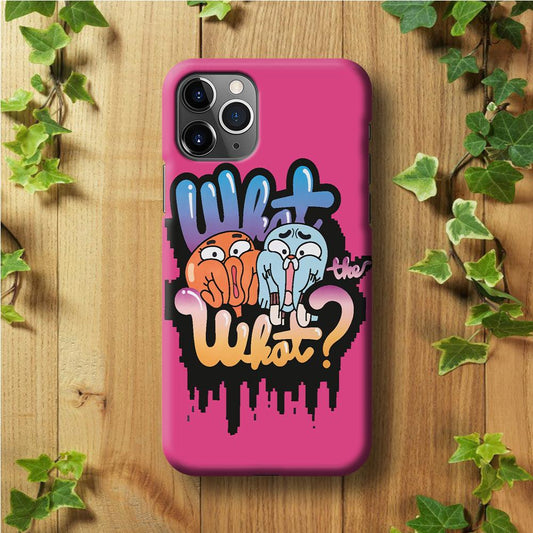 Amazing World of Gumball iPhone 11 Pro Case-Plastic / Full Wrap (3D Case)-Xtracase