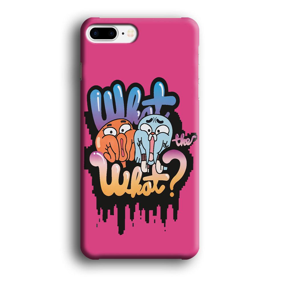 Amazing World of Gumball iPhone 7 Plus Case-Plastic / Full Wrap (3D Case)-Xtracase