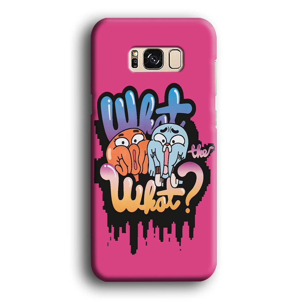 Amazing World of Gumball Samsung Galaxy S8 Case-Plastic / Full Wrap (3D Case)-Xtracase