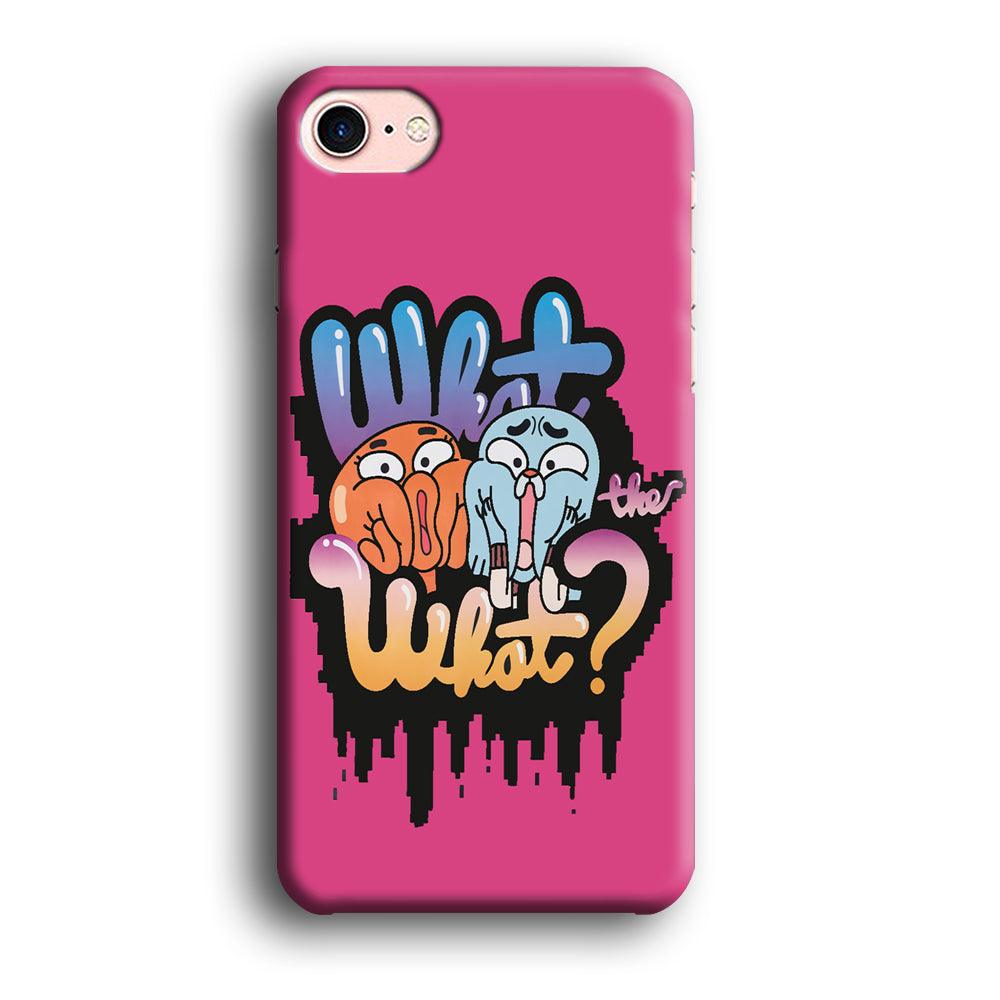 Amazing World of Gumball iPhone 7 Case-Plastic / Full Wrap (3D Case)-Xtracase