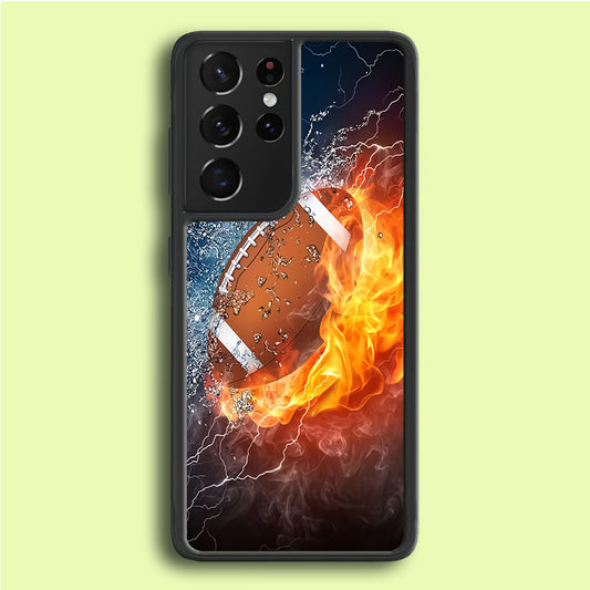 American Football Ball Cool Art Samsung Galaxy S21 Ultra Case