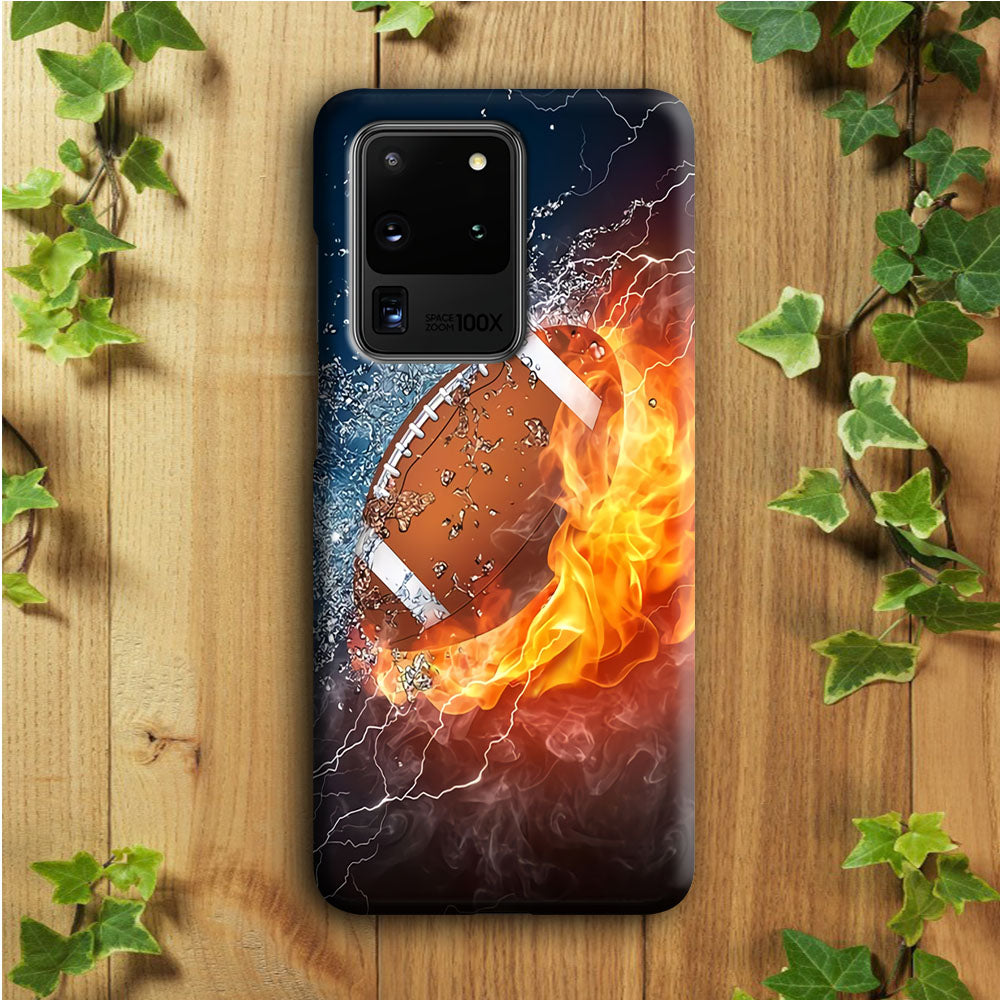 American Football Ball Cool Art Samsung Galaxy S20 Ultra Case
