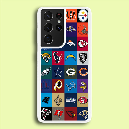 American Football Teams NFL Samsung Galaxy S21 Ultra Case
