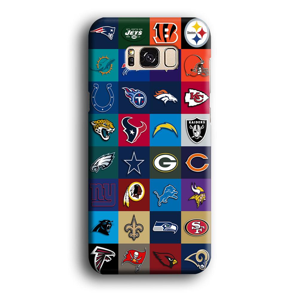 American Football Teams NFL Samsung Galaxy S8 3D Case-Xtracase