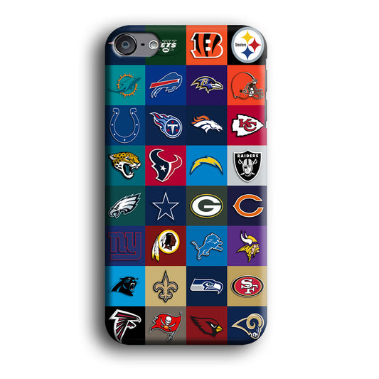 American Football Teams NFL iPod Touch 6 3D Case