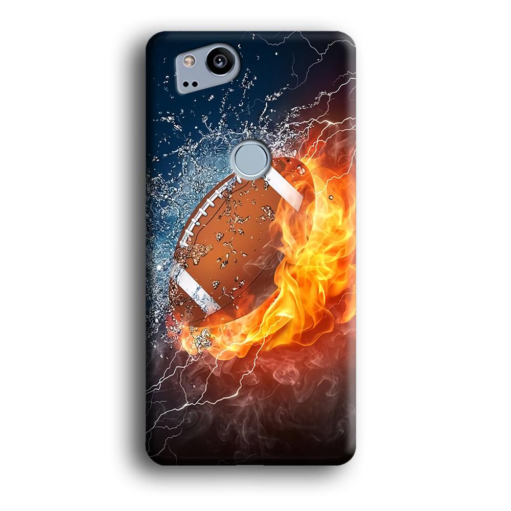 American Football Ball Cool Art Google Pixel 2 3D Case-Xtracase