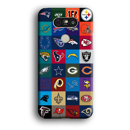 American Football Teams NFL LG G5 3D Case