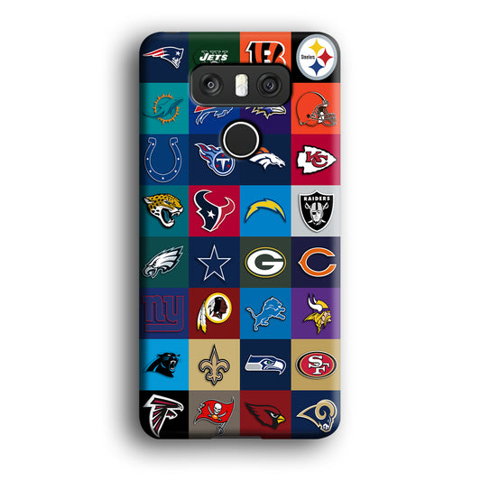 American Football Teams NFL LG G6 3D Case