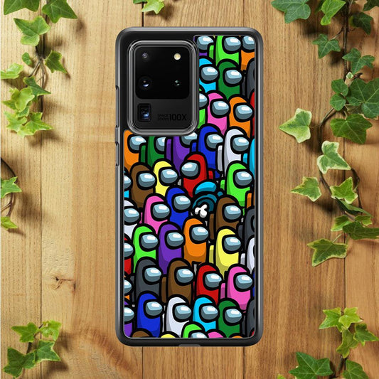 Among Us Impostor Samsung Galaxy S20 Ultra Case-Plastic / Full Wrap (3D Case)-Xtracase