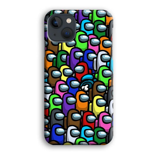 Among Us Impostor iPhone 13 Pro Case-Plastic / Full Wrap (3D Case)-Xtracase