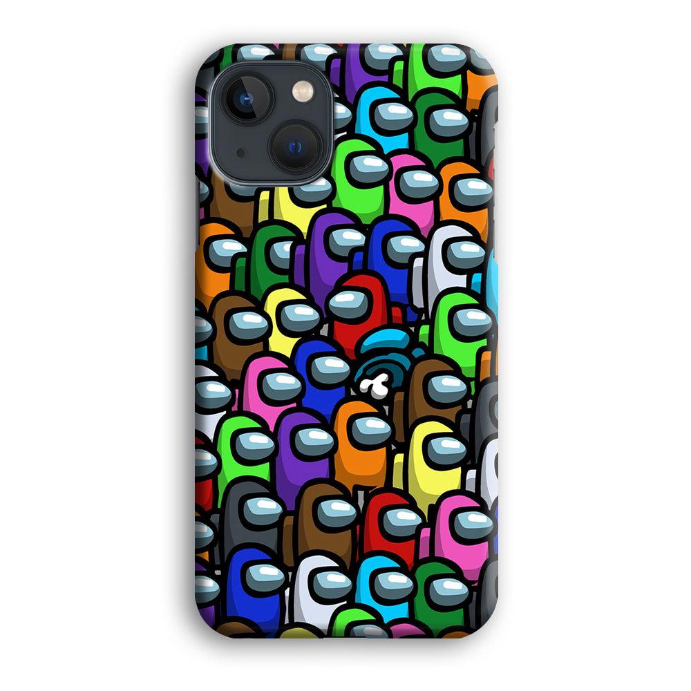 Among Us Impostor iPhone 13 Case-Plastic / Full Wrap (3D Case)-Xtracase