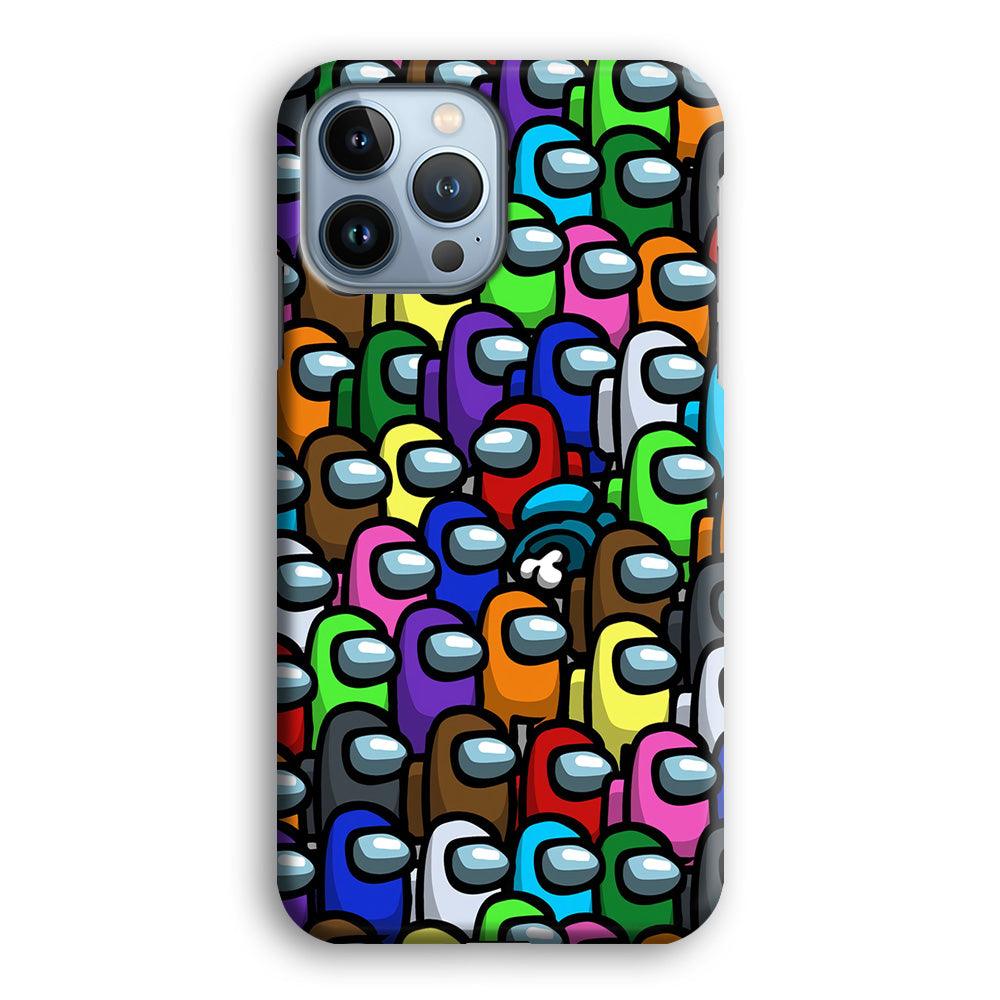 Among Us Impostor iPhone 13 Pro Max Case-Plastic / Full Wrap (3D Case)-Xtracase
