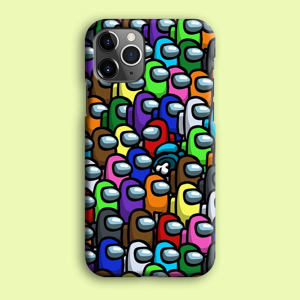 Among Us Impostor iPhone 12 Pro Case-Plastic / Full Wrap (3D Case)-Xtracase