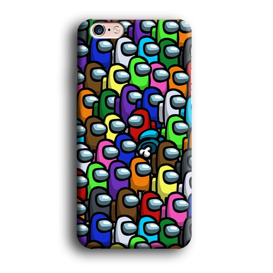 Among Us Impostor iPhone 6 | 6s Case-Plastic / Full Wrap (3D Case)-Xtracase