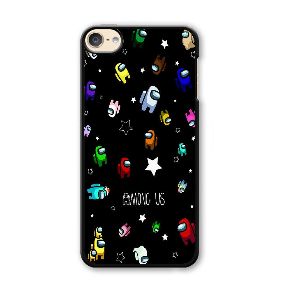 Among Us Star iPod Touch 6 Case-Plastic / Black (2D Case)-Xtracase