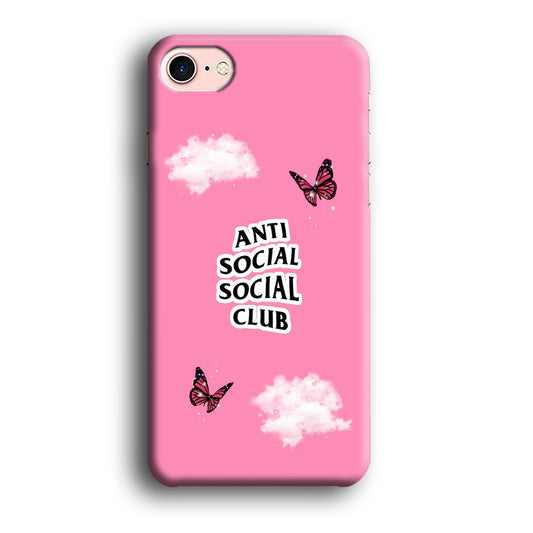Anti Social Club Pink iPhone SE 2020 Case