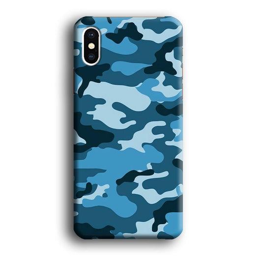 Army Pattern 001 iPhone Xs Case-Plastic / Full Wrap (3D Case)-Xtracase