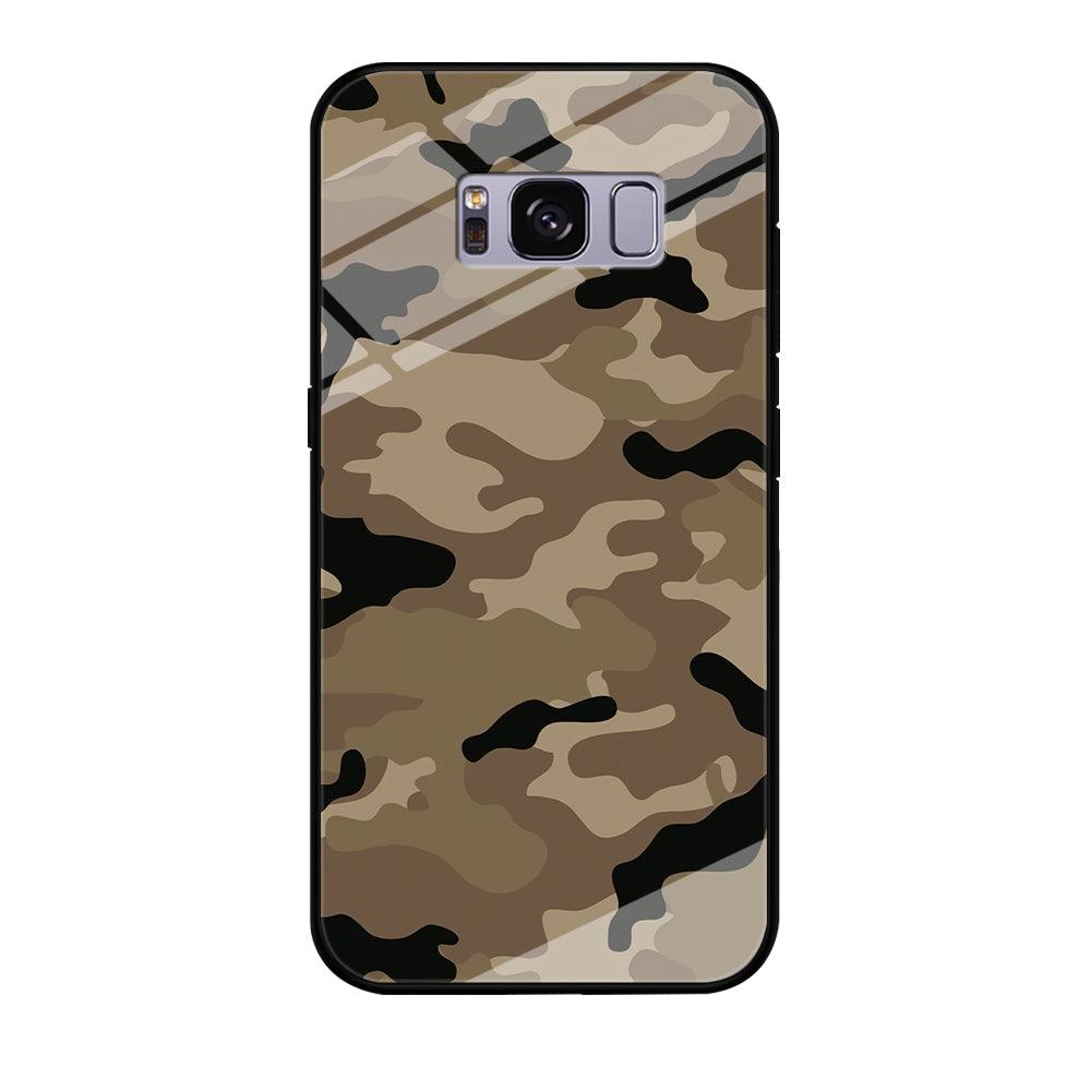 Army Pattern 002 Samsung Galaxy S8 Case-Tempered Glass Case-Xtracase