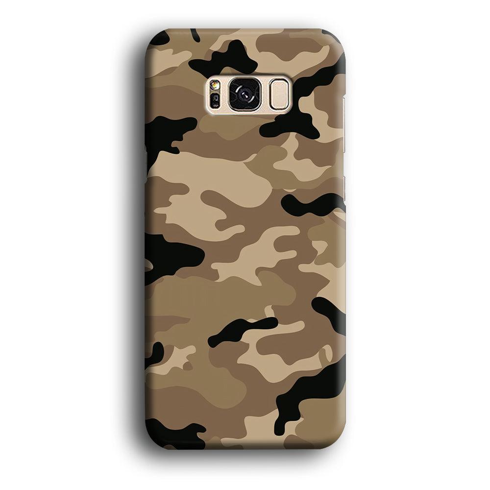 Army Pattern 002 Samsung Galaxy S8 Case-Plastic / Full Wrap (3D Case)-Xtracase