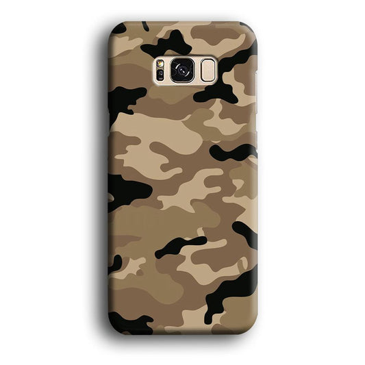 Army Pattern 002 Samsung Galaxy S8 Case-Plastic / Full Wrap (3D Case)-Xtracase