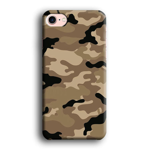 Army Pattern 002 iPhone 8 Case-Plastic / Full Wrap (3D Case)-Xtracase