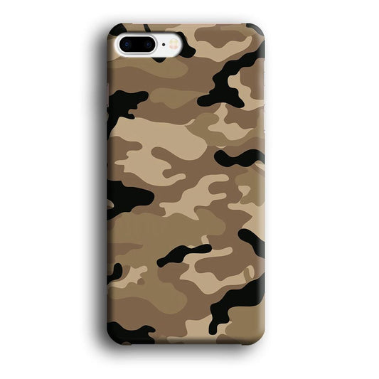 Army Pattern 002 iPhone 8 Plus Case-Plastic / Full Wrap (3D Case)-Xtracase