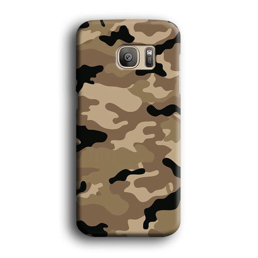 Army Pattern 002 Samsung Galaxy S7 Case-Plastic / Full Wrap (3D Case)-Xtracase