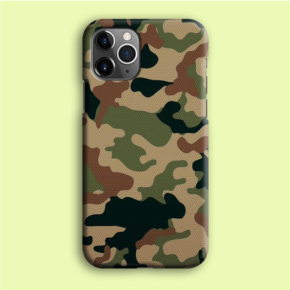Army Pattern 003 iPhone 12 Pro Case-Plastic / Full Wrap (3D Case)-Xtracase