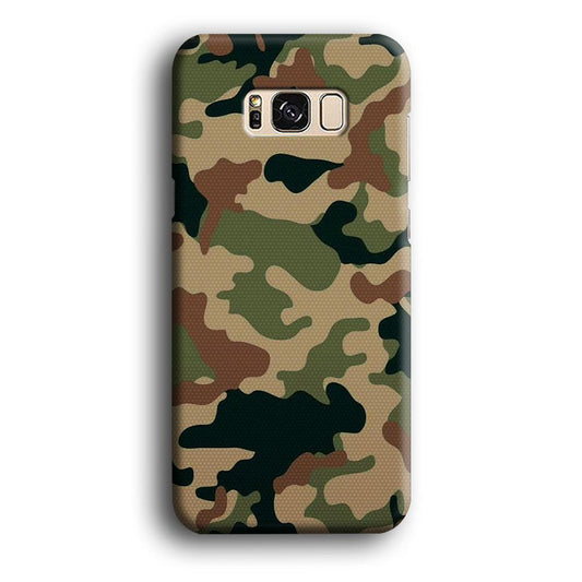 Army Pattern 003 Samsung Galaxy S8 Case-Plastic / Full Wrap (3D Case)-Xtracase