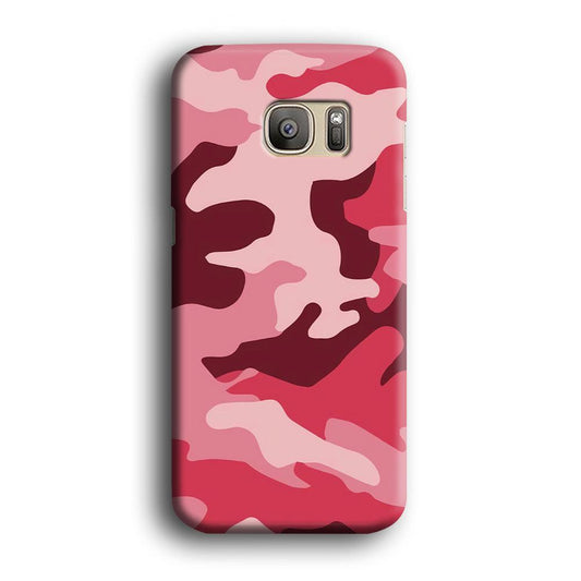 Army Pattern 004 Samsung Galaxy S7 Edge Case-Plastic / Full Wrap (3D Case)-Xtracase